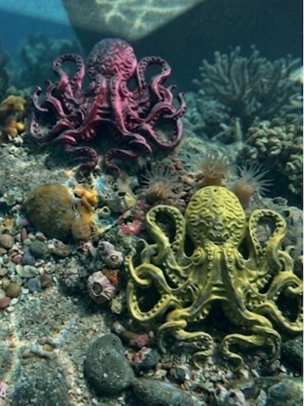 3-D Printed Octopus Wall Decor
